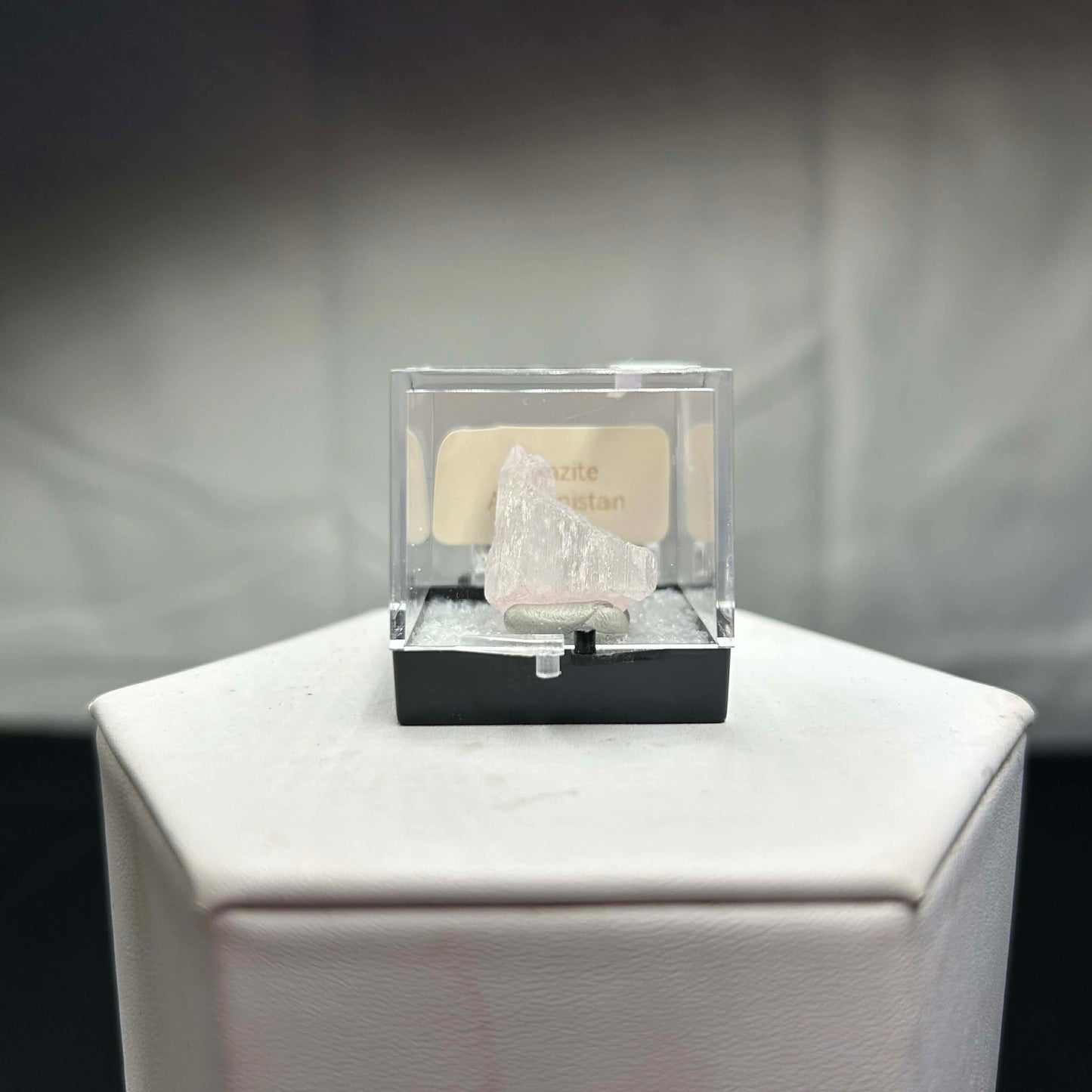 Raw Kunzite Peaky Box Specimen
