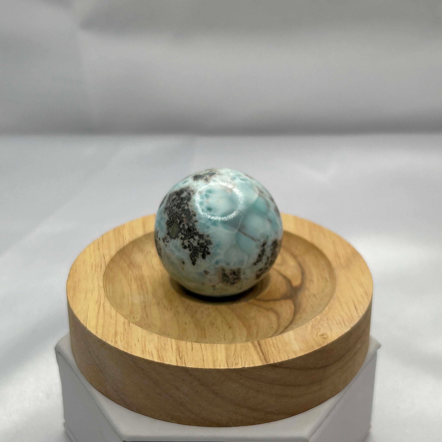 Larimar Spheres