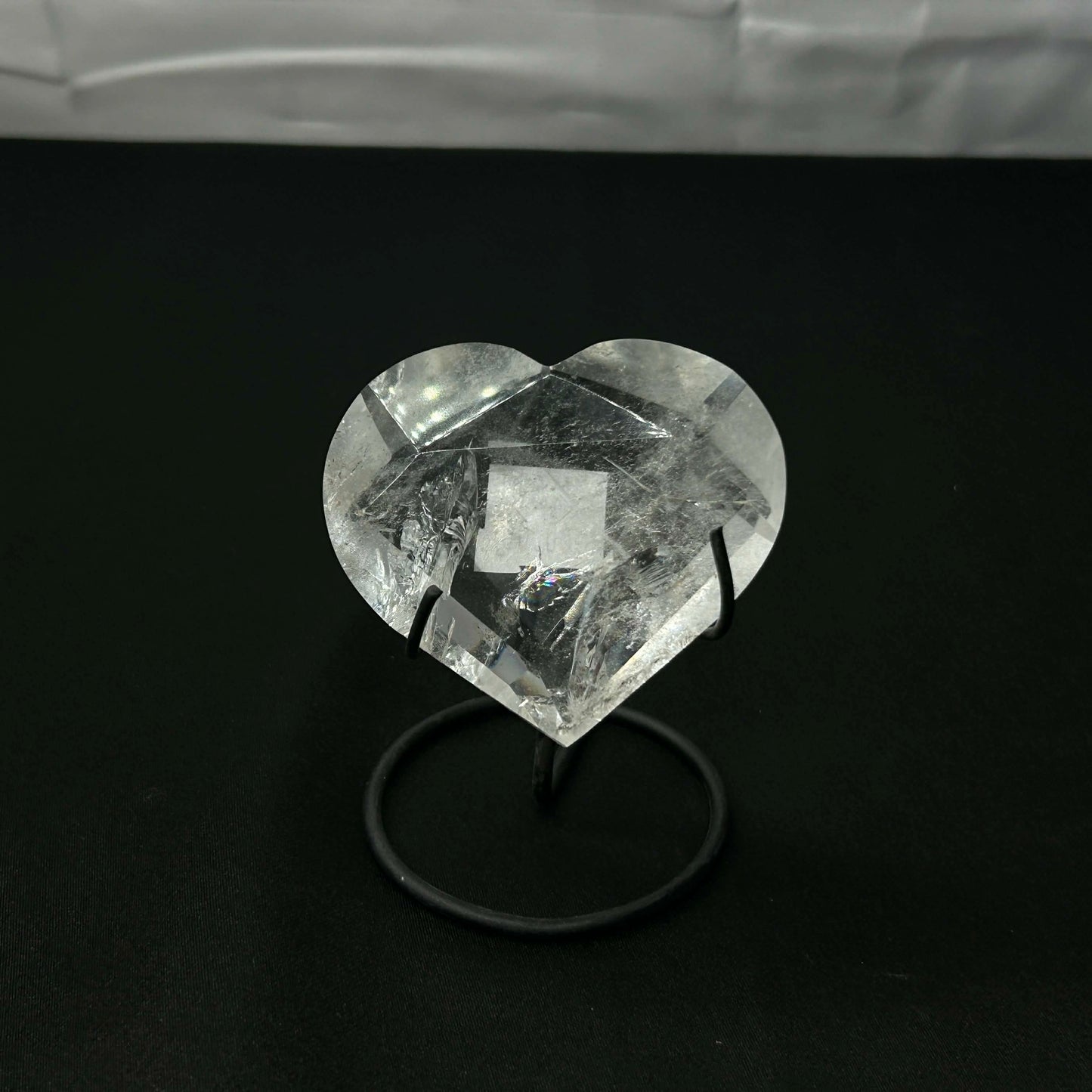 Clear Quartz Heart