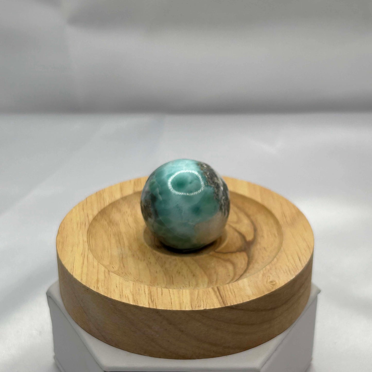 Larimar Spheres