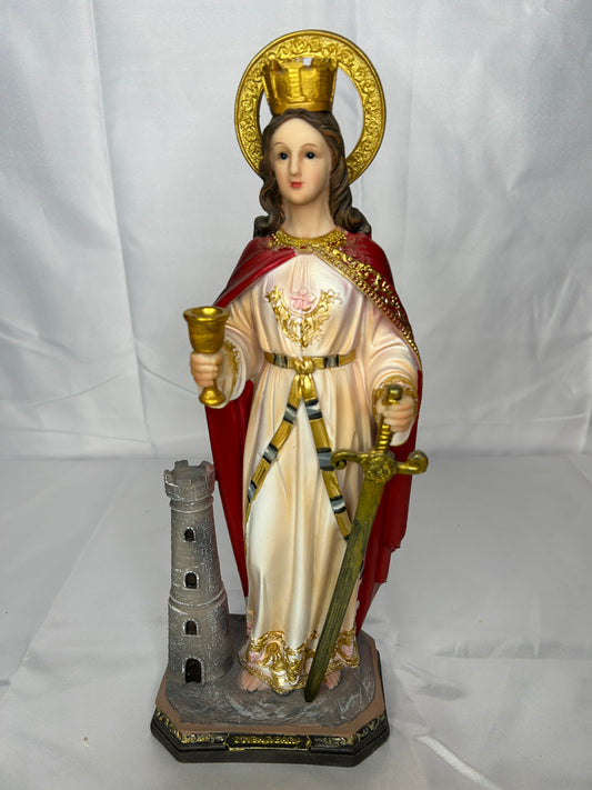 Saint Barbara 14" Statue