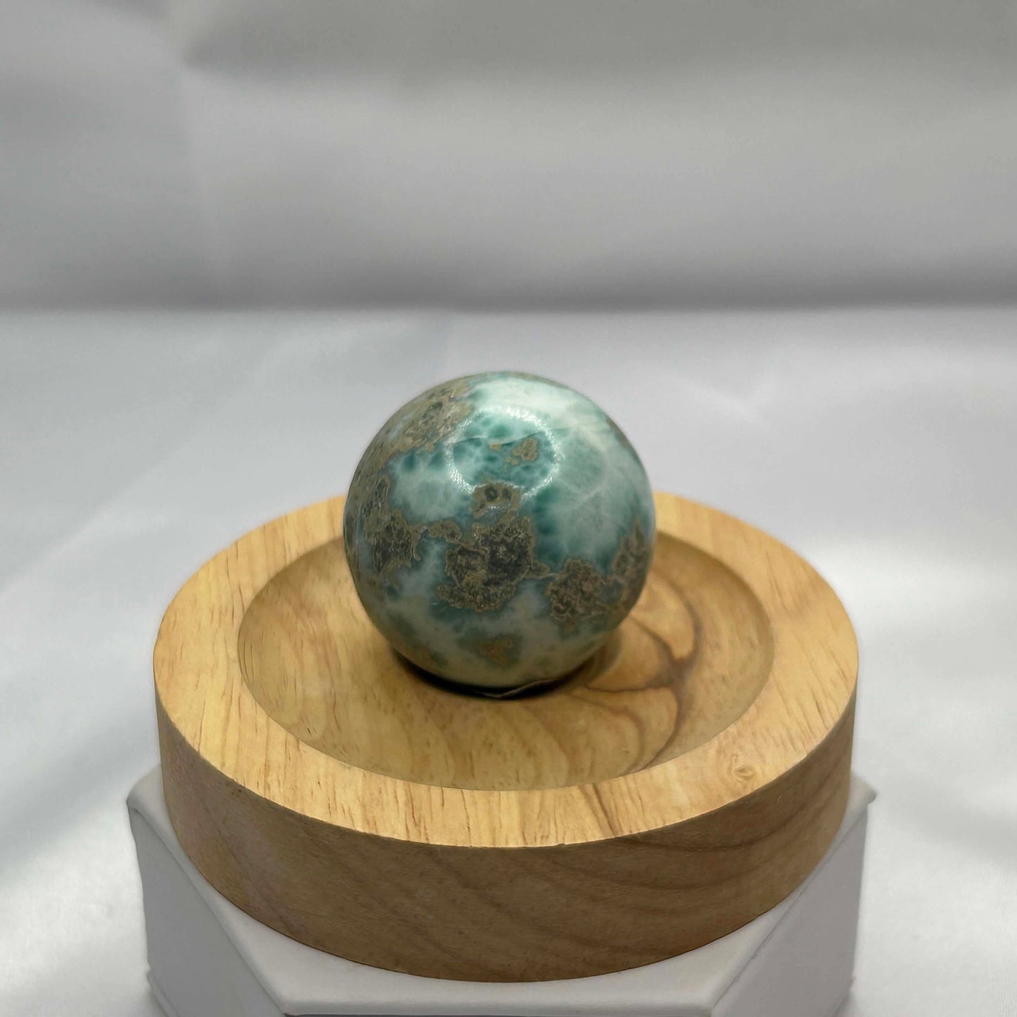 Larimar Spheres