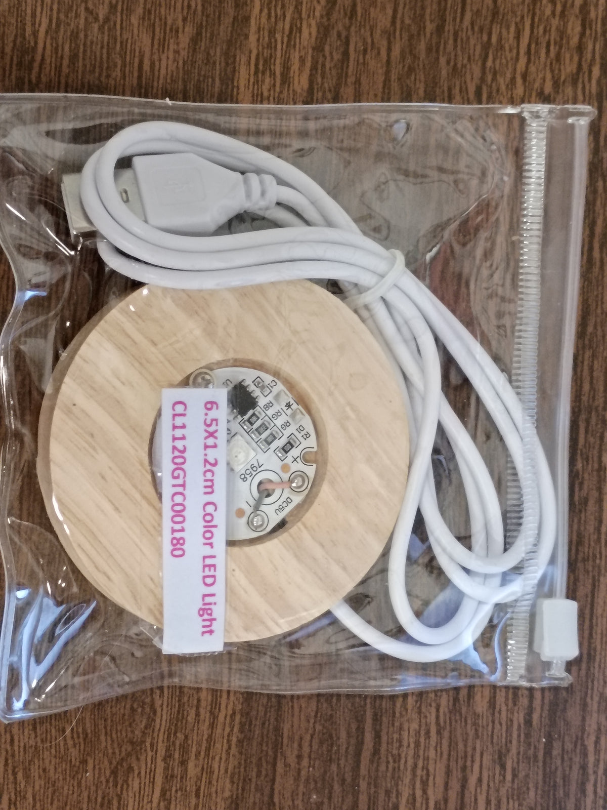 Color changing LED Sphere Holder