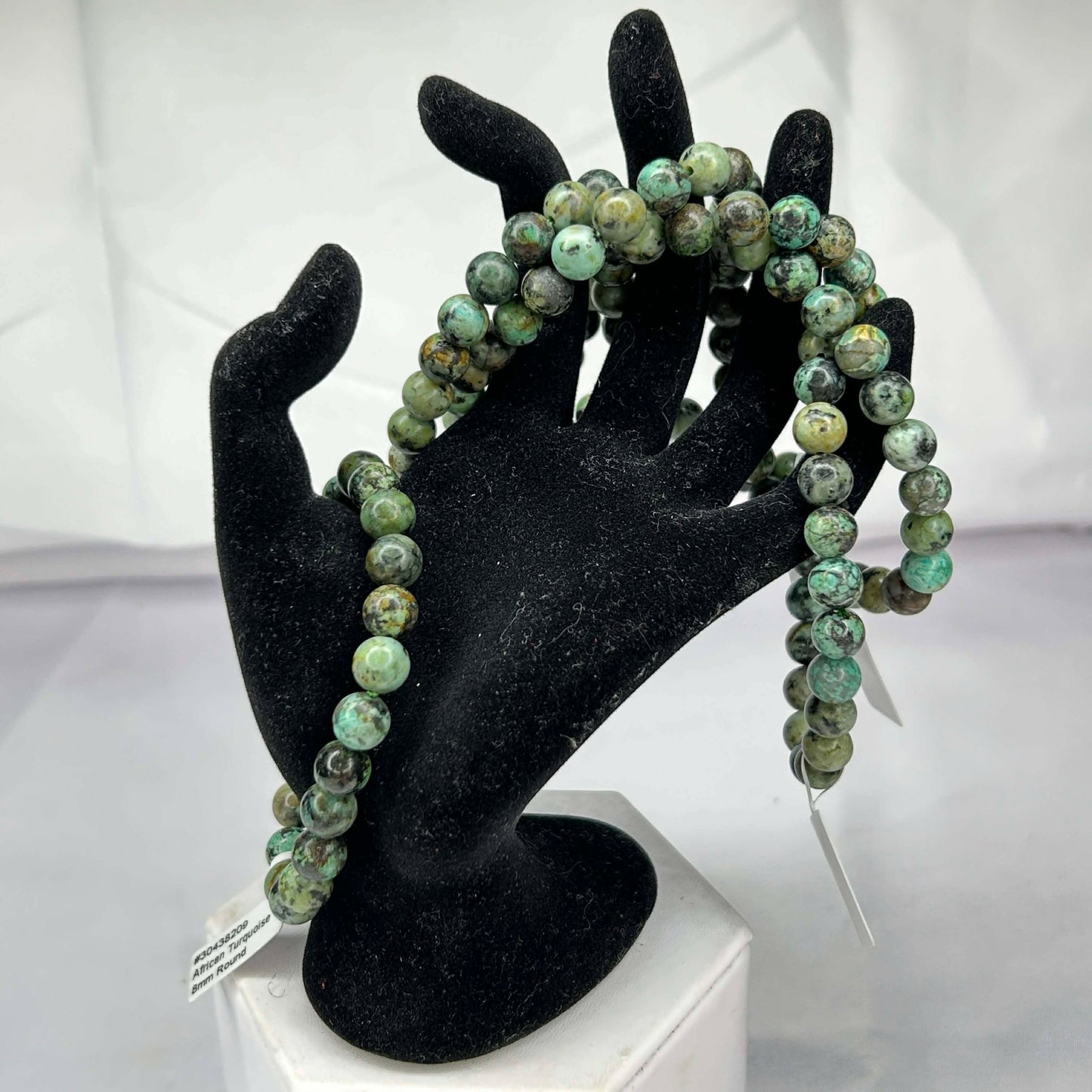 African Turquoise Bracelet (8mm)