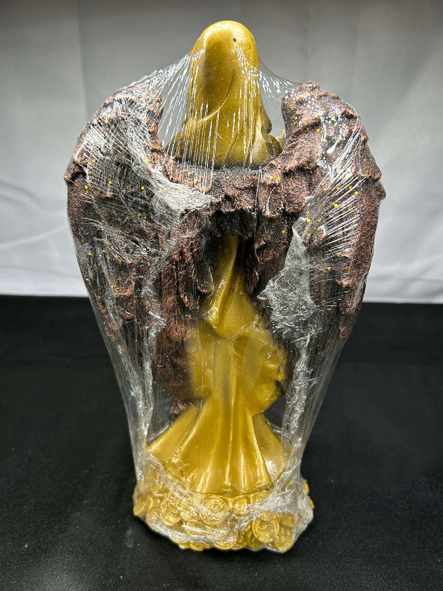 Santa Muerte Pregnant (11 in Statue) - Gold
