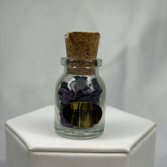 Medium Sized Crystal Chip Jars