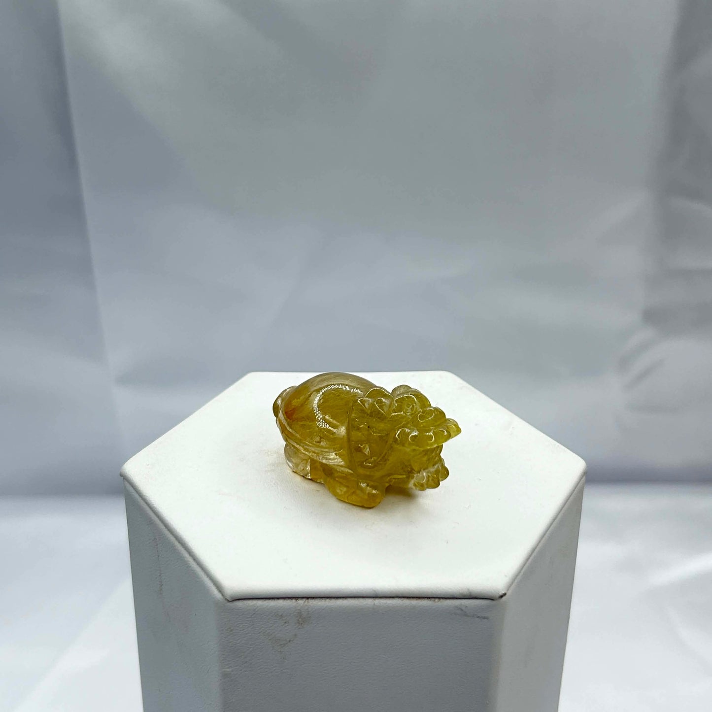 Golden Rutile Quartz 1inch Dragon