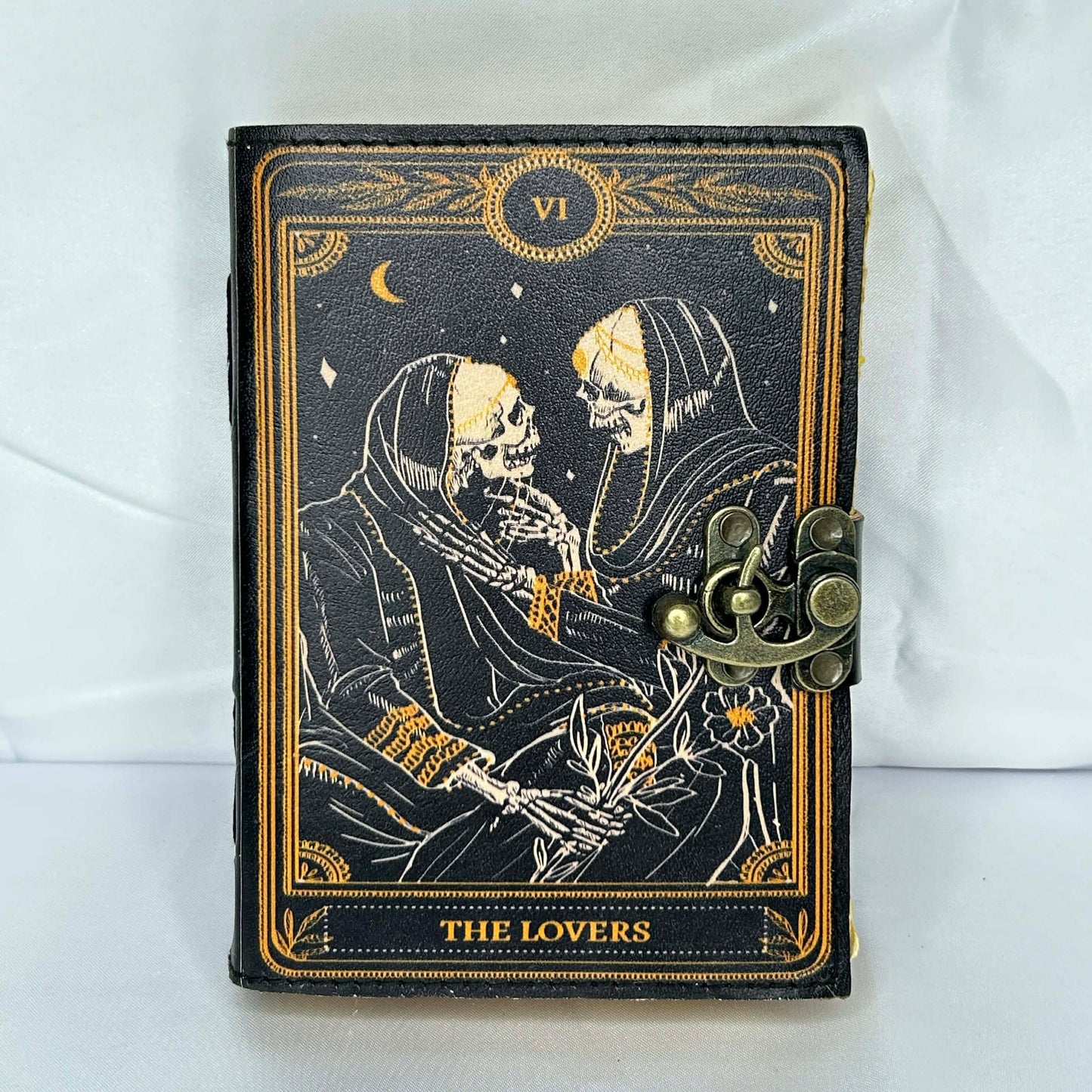 Lovers Tarot Book Grimoire Notebook