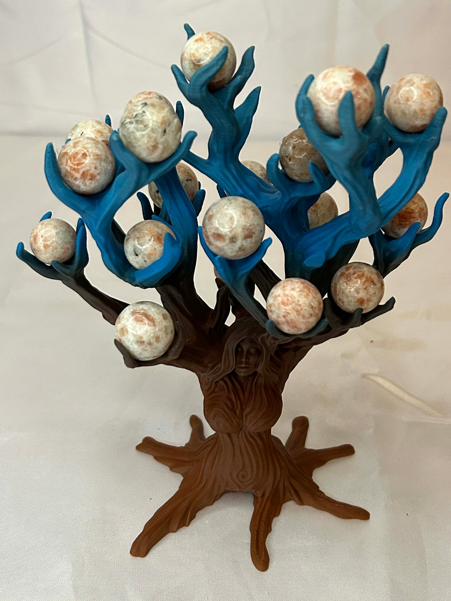 3d Printed Tree God and Goddess Tumble Holder