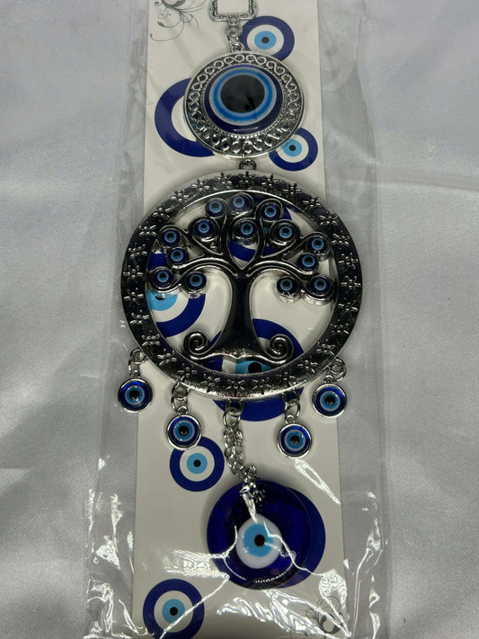 Evil Eye Tree Of Life Wind Chime