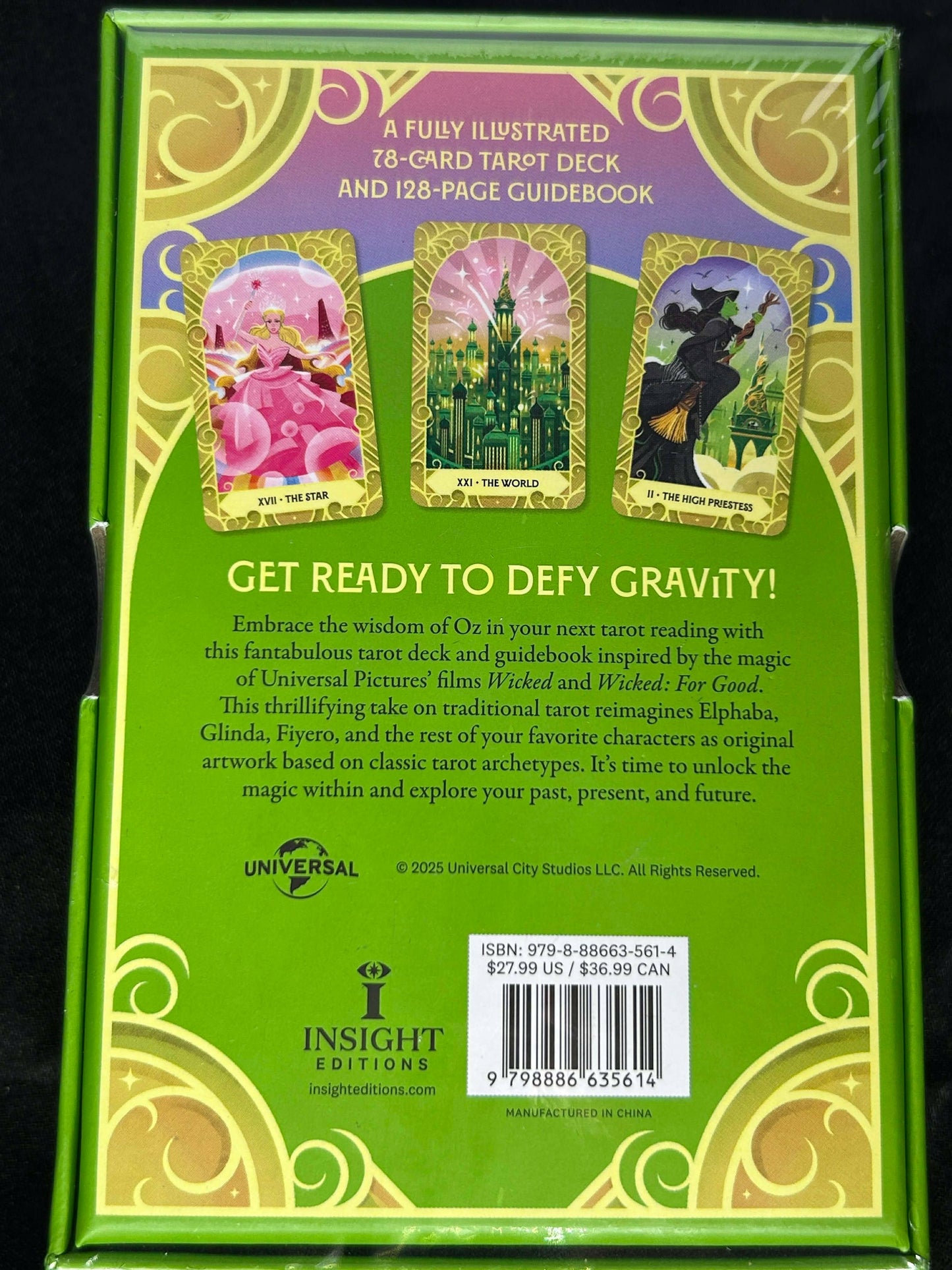 Wicked Tarot deck and guide book