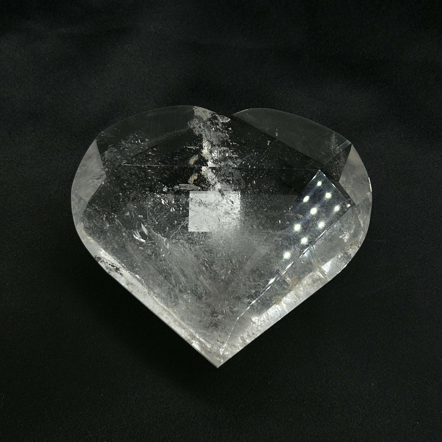 Clear Quartz Heart