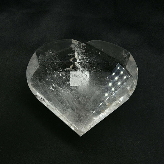 Clear Quartz Heart