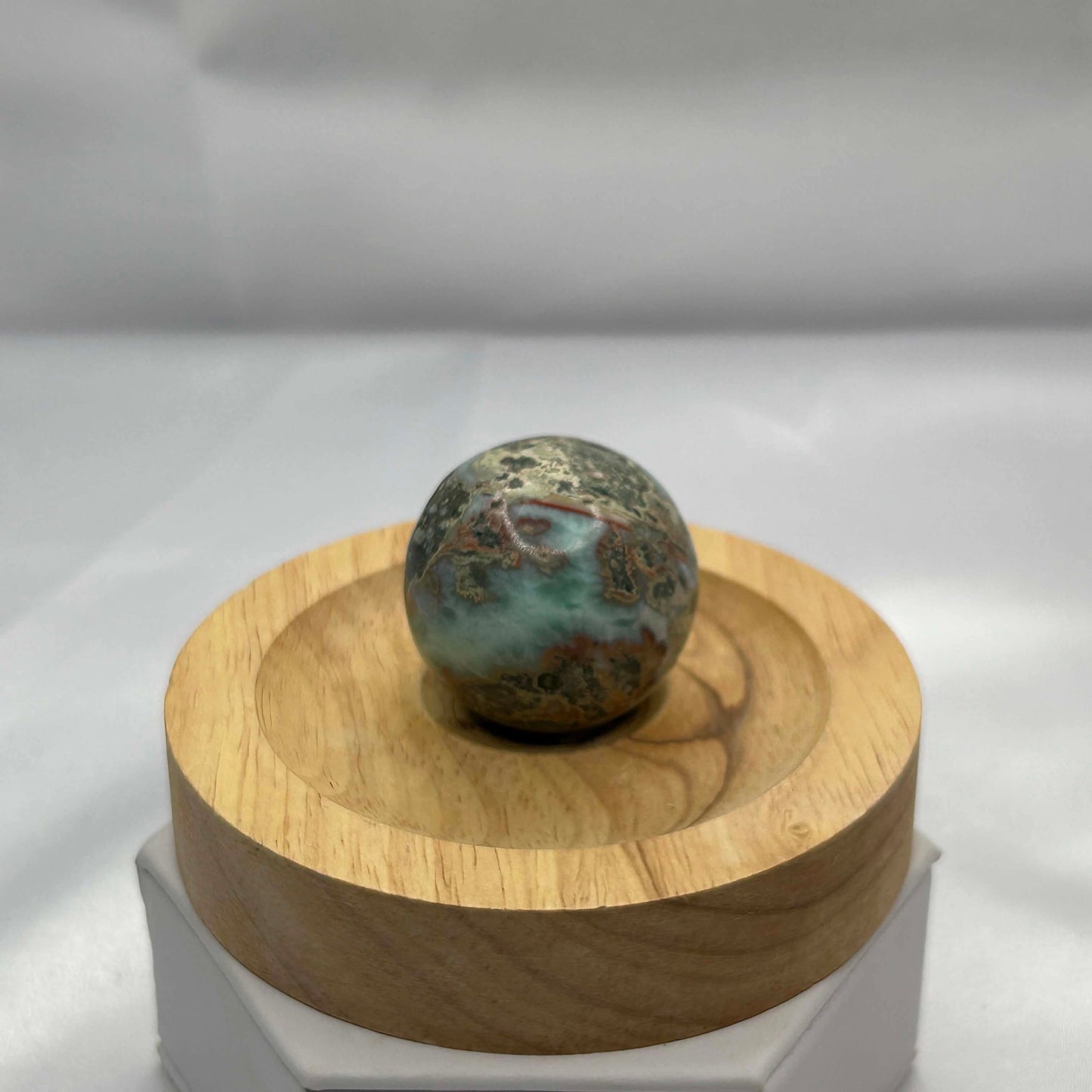 Larimar Spheres