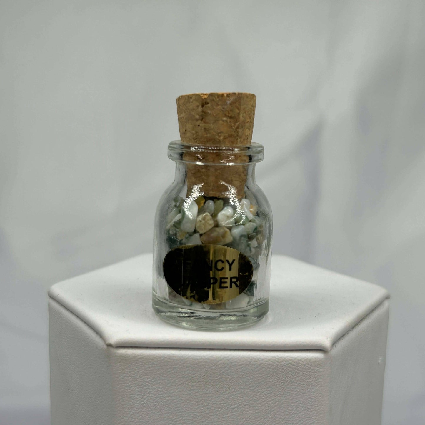Medium Sized Crystal Chip Jars