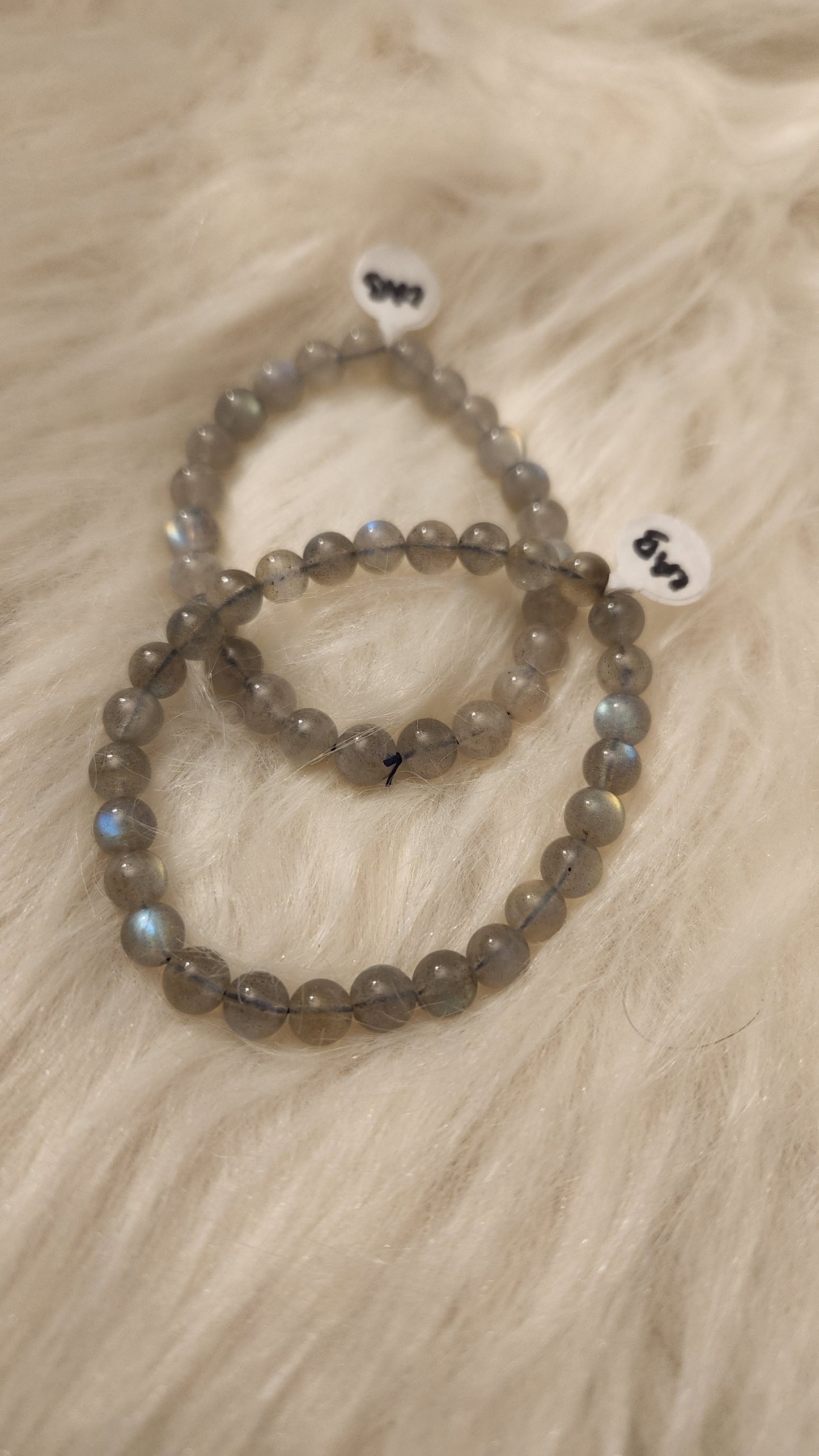 Labradorite bracelets  (8MM)