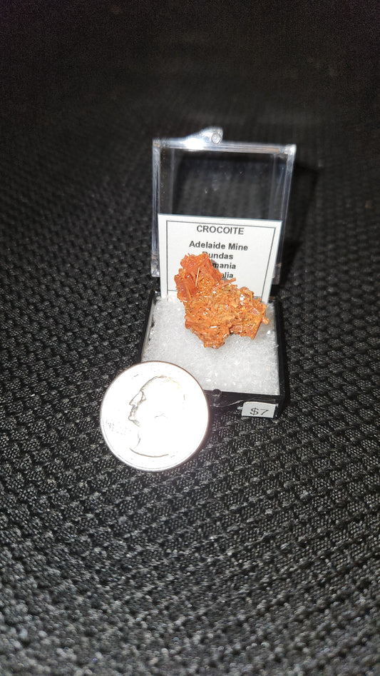 Crocoite - Dundas, Tasmania, Australia (Cluster)