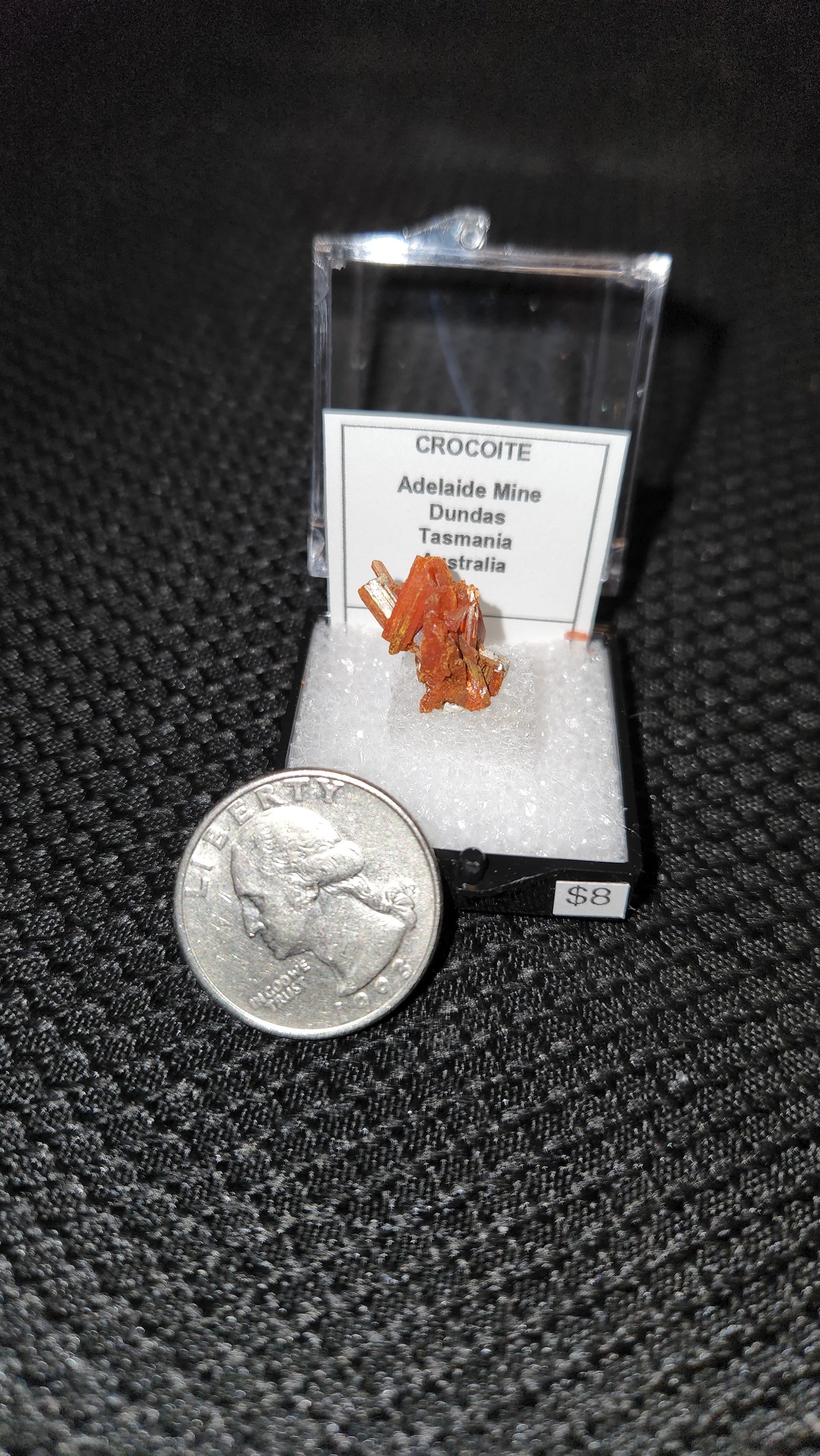 Crocoite - Dundas, Tasmania, Australia