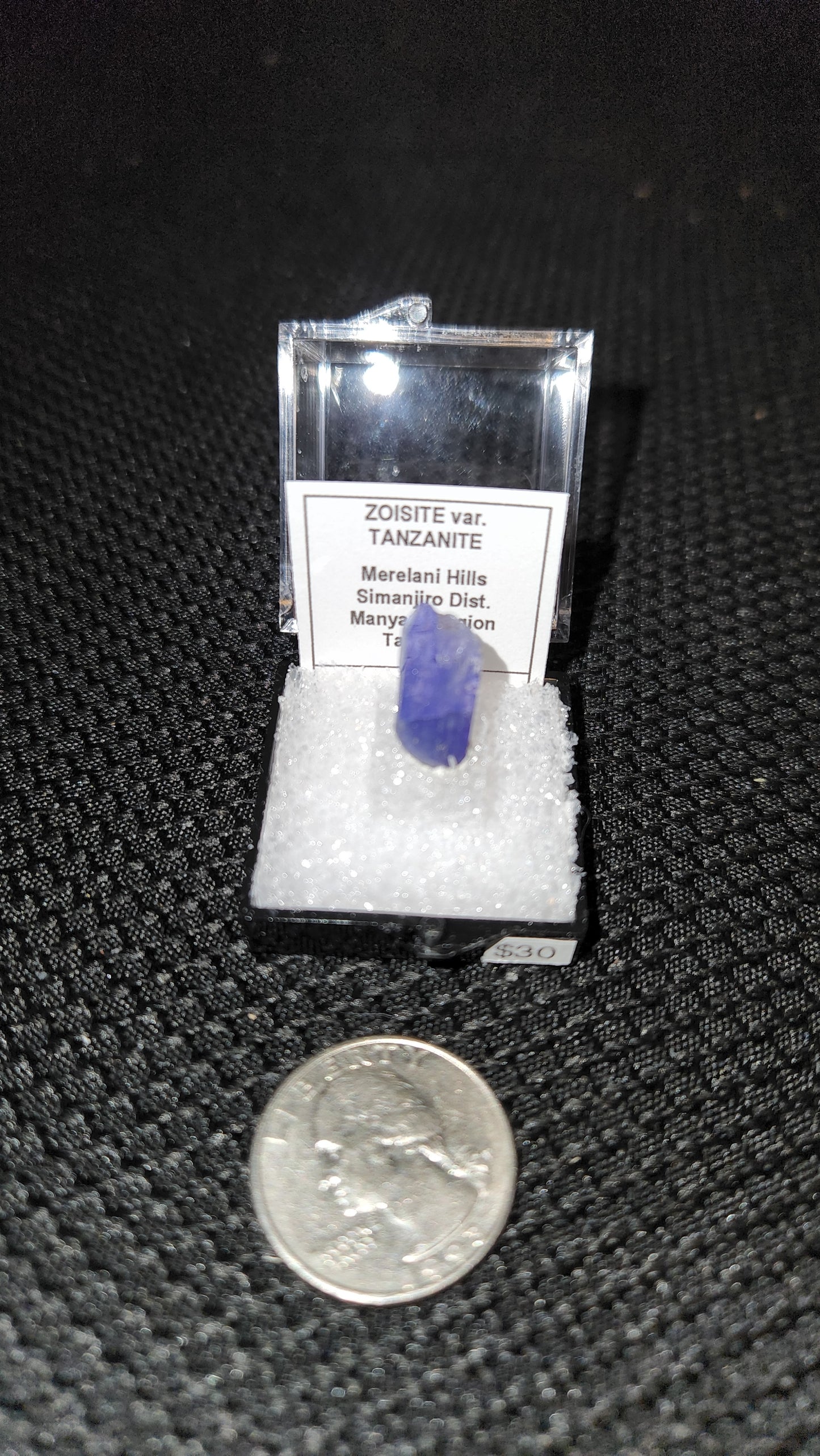 Tanzanite var. Zoisite - Simanjiro District Tanzania