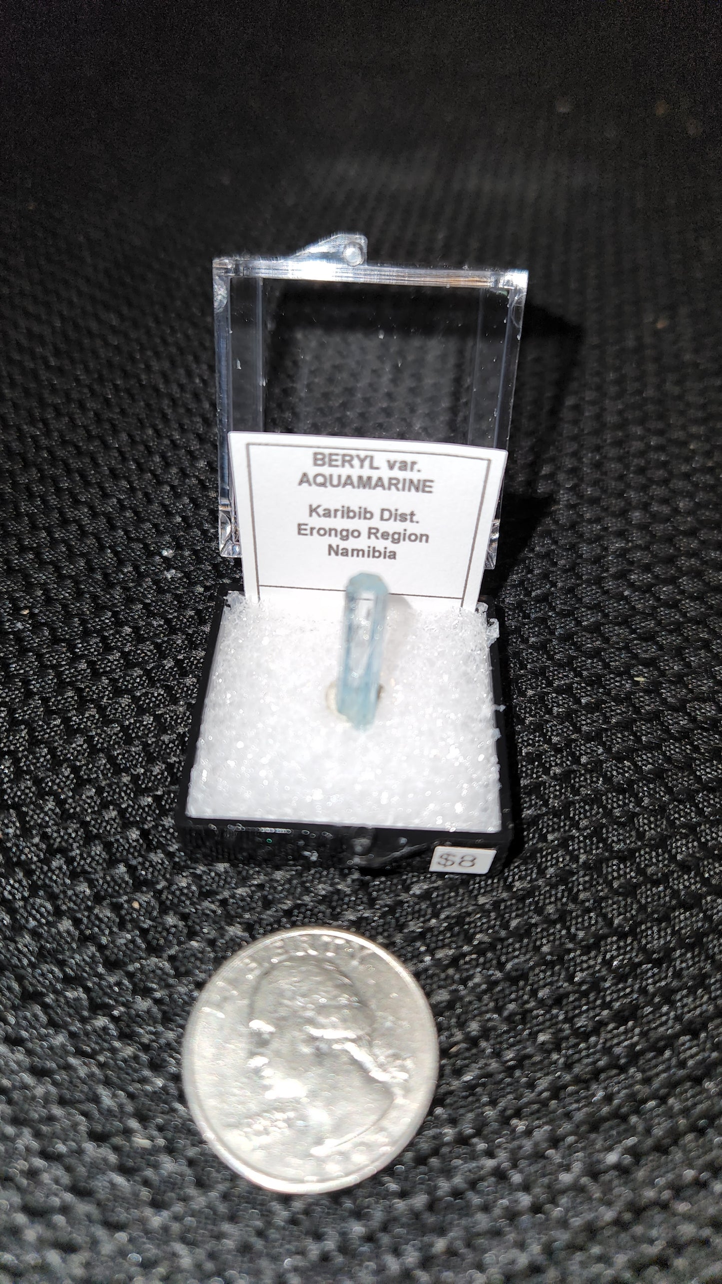 Aquamarine var. Beryl - Karibib District Namibia