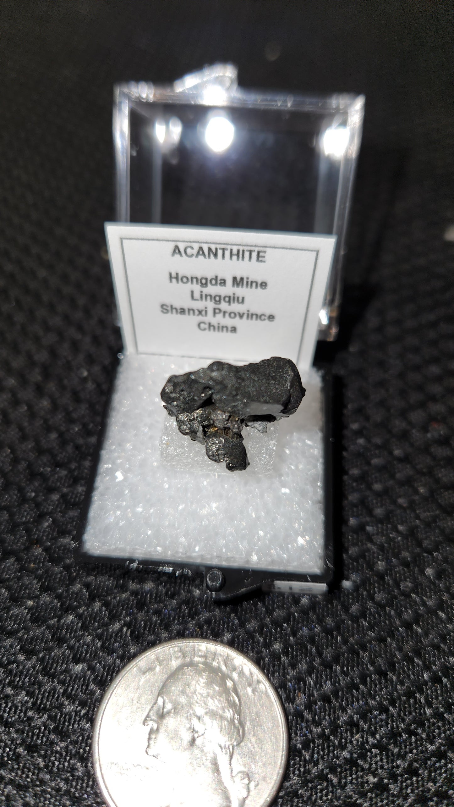 Acanthite - Shanxi Province China