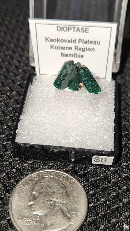 Dioptase - Kunene Region Namibia