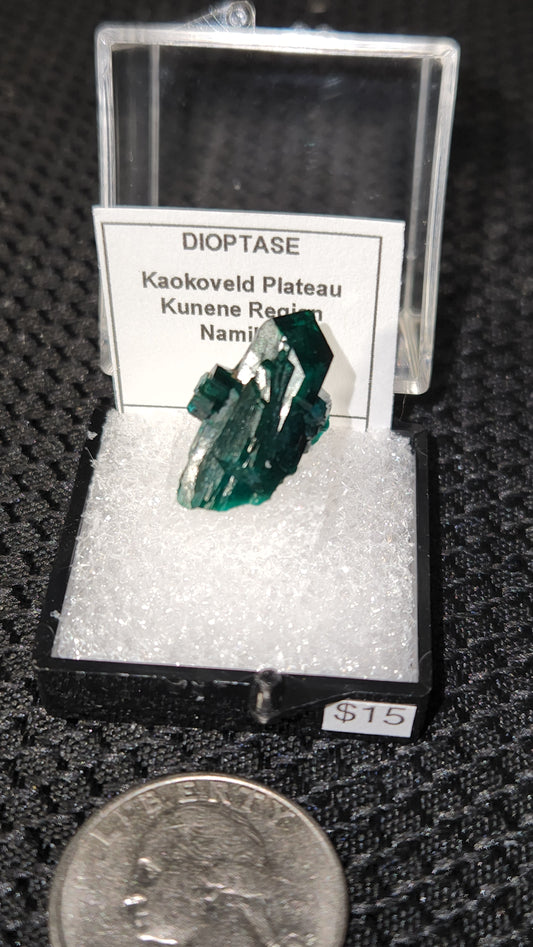 Dioptase - Kunene Region Namibia