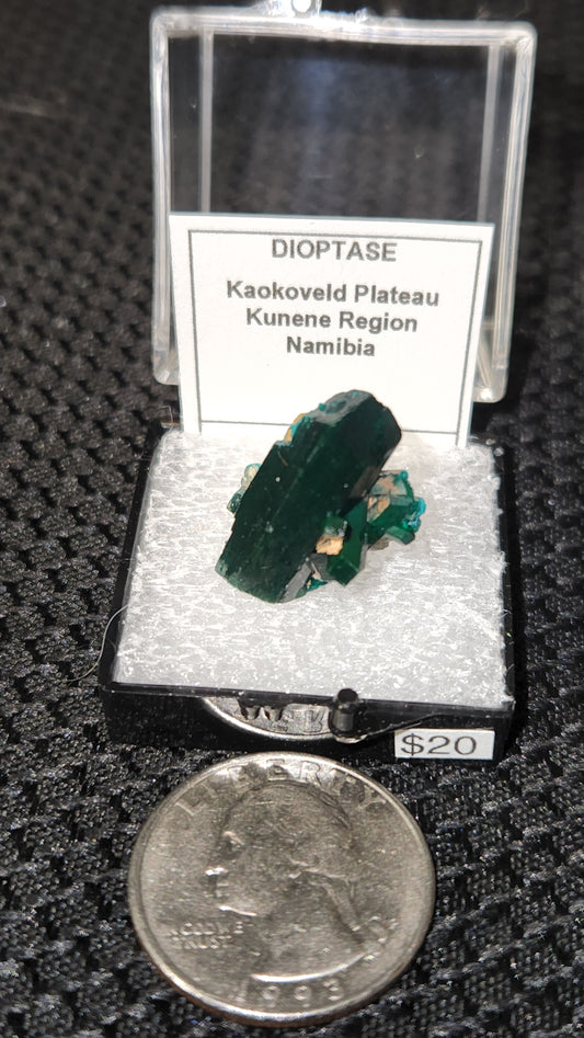 Dioptase - Kunene Region Namibia