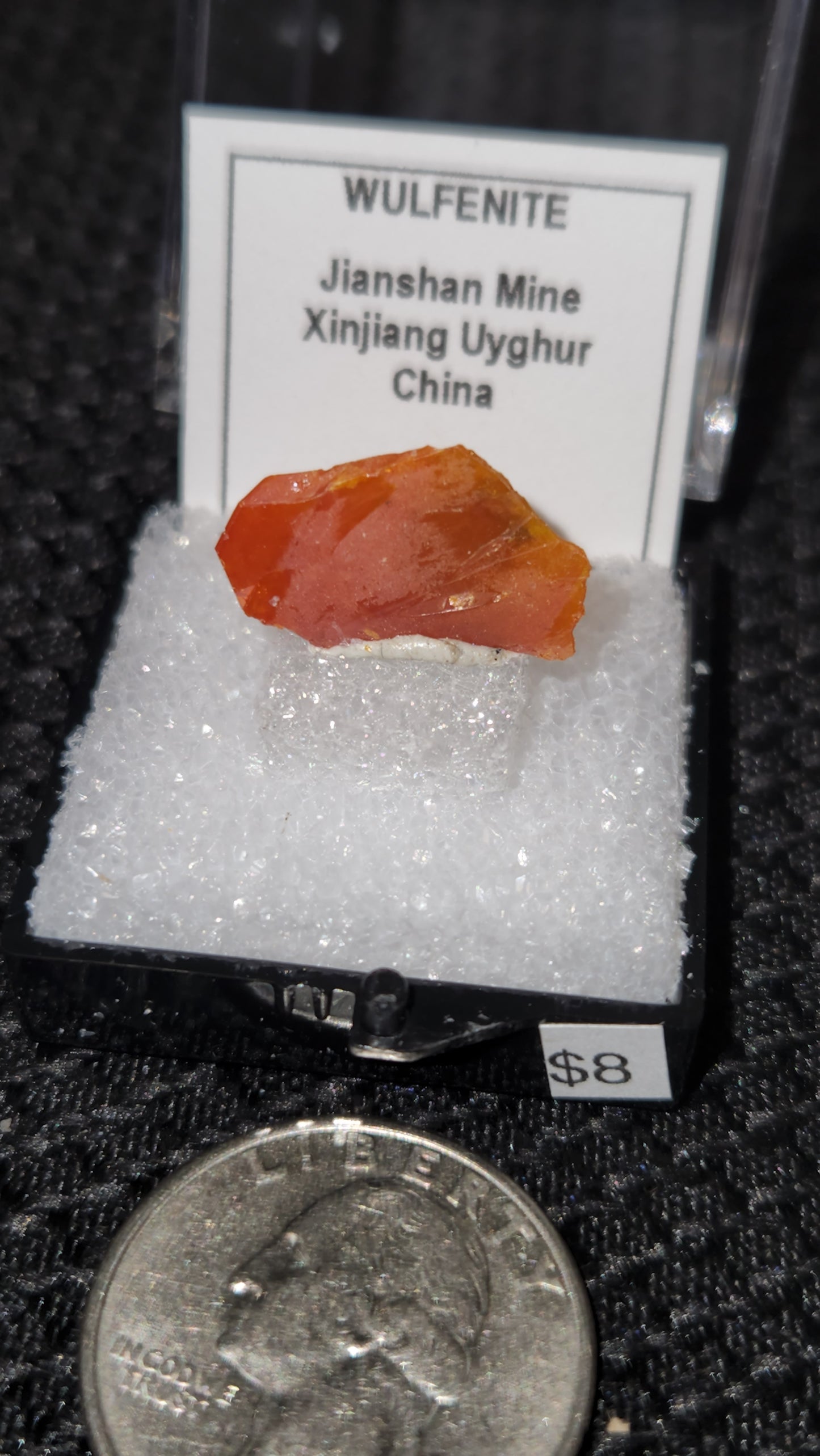 Wulfenite  - Xinjiang Uyghur China