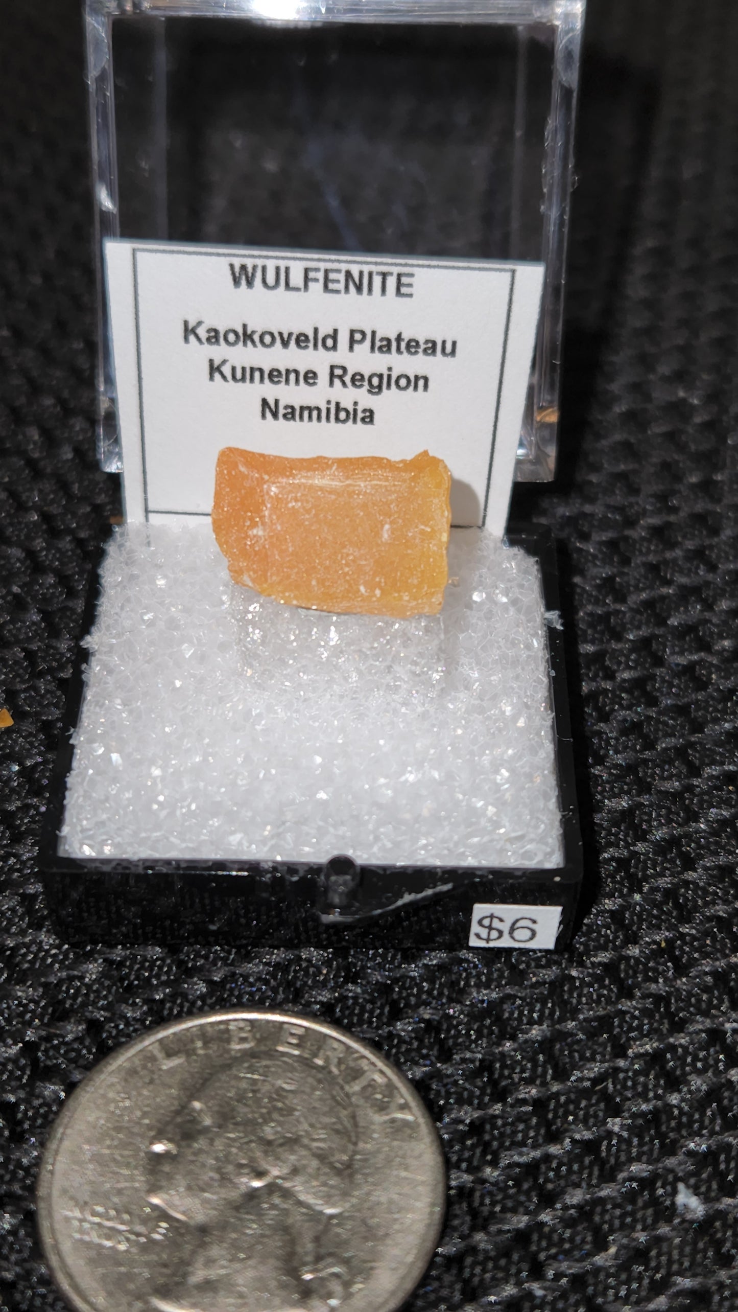 Wulfenite  - Kunene Region Namibia