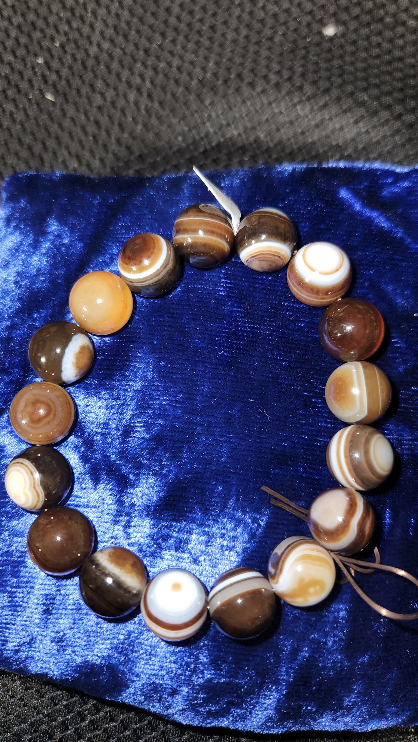 Brown agate (lg bead)