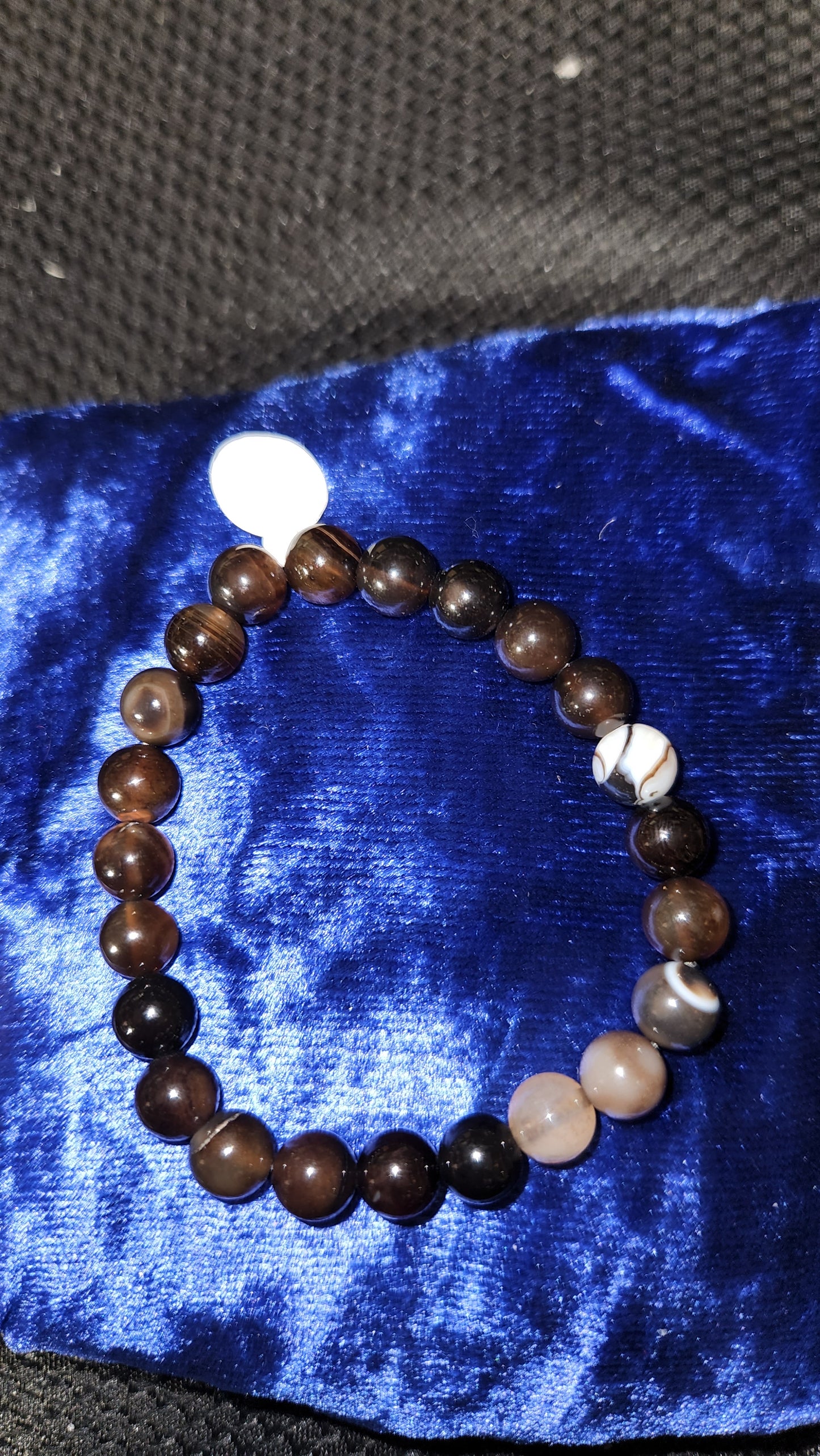 Brown agate bracelet 8MM