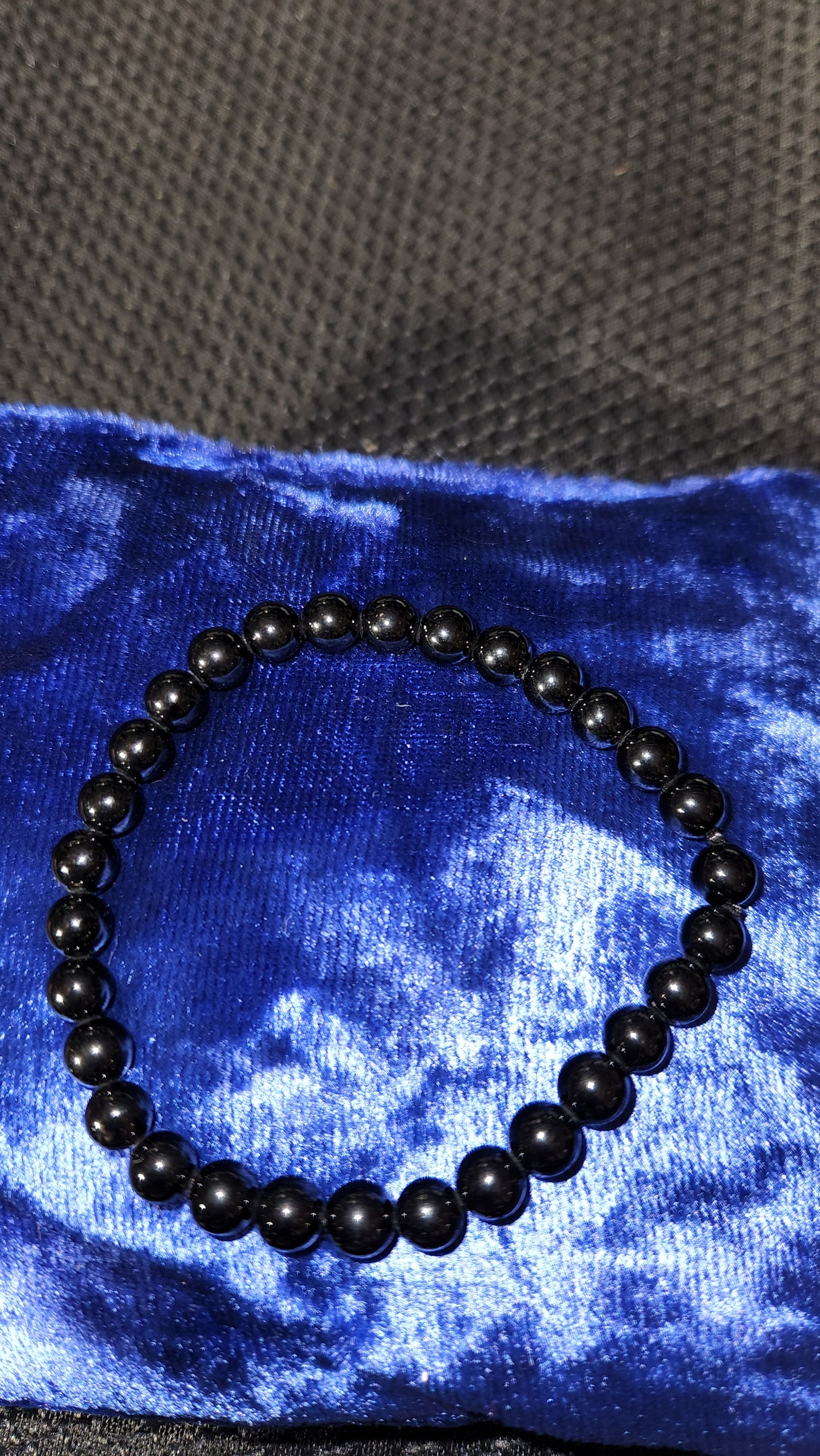 Black obsidian bracelet 6MM