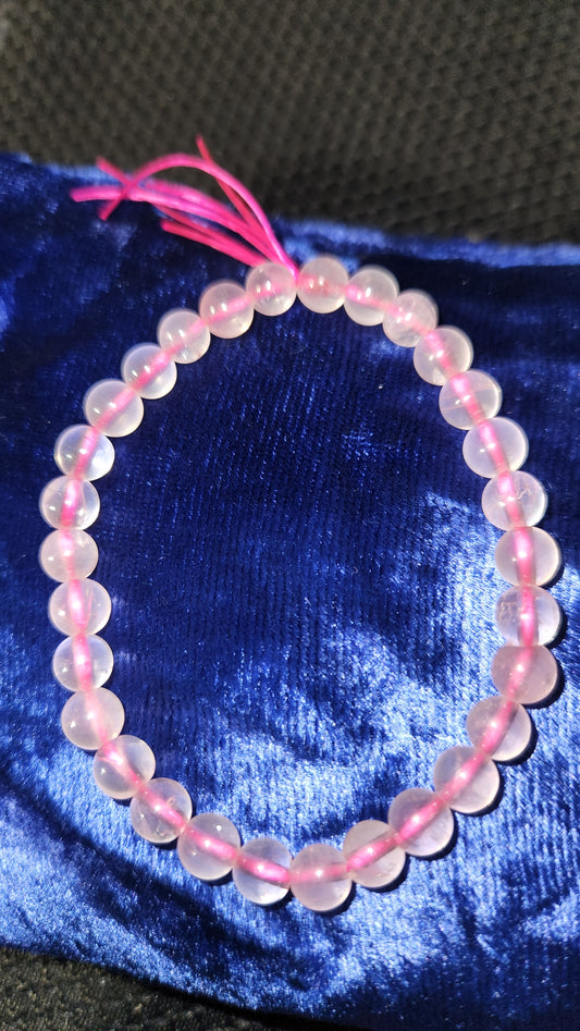 Rose quartz bracelet 6MM