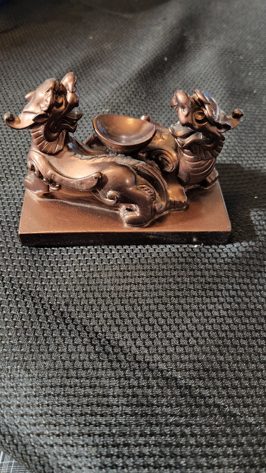 Bronze Pixiu sphere holder