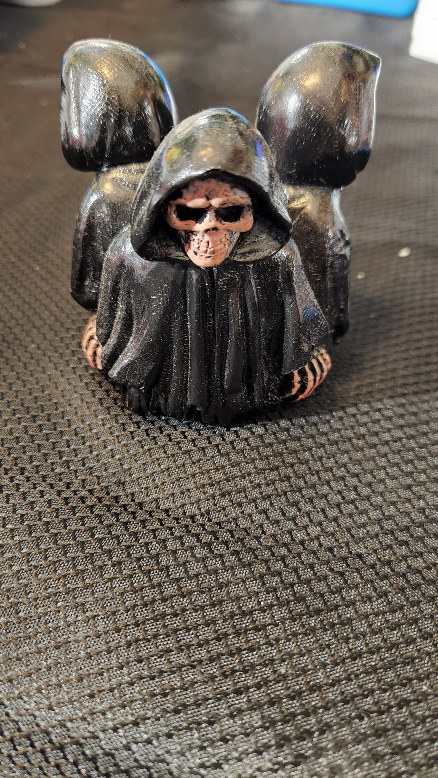 Orange face reaper sphere holder