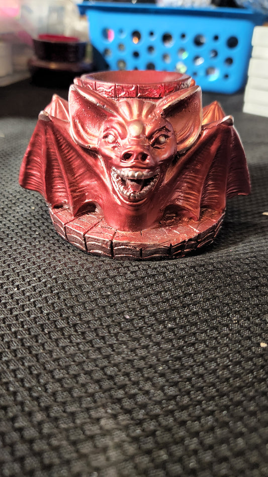 Red bat sphere holder