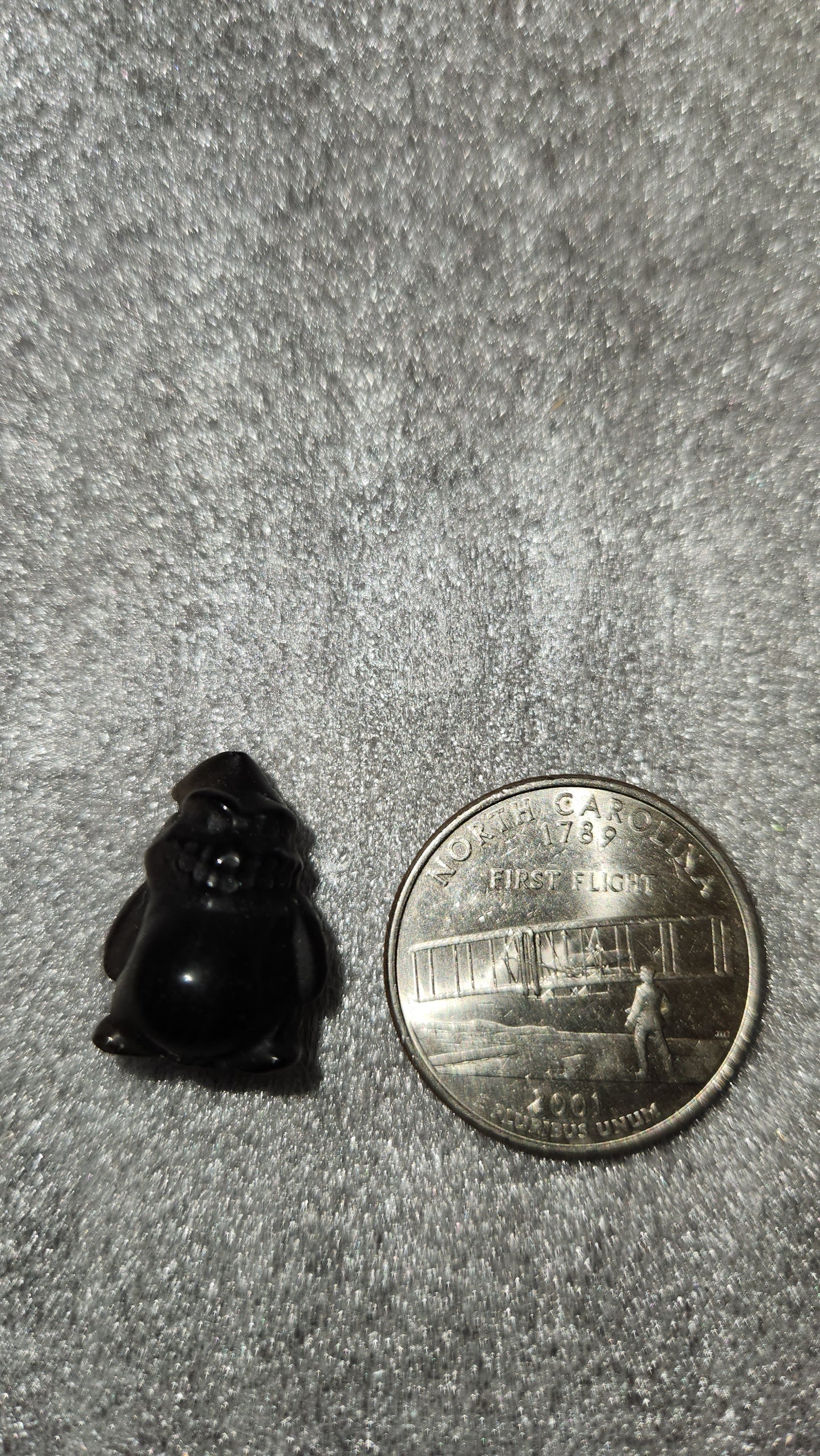 Mini black obsidian OOGIE BOOGIE (NMBC)