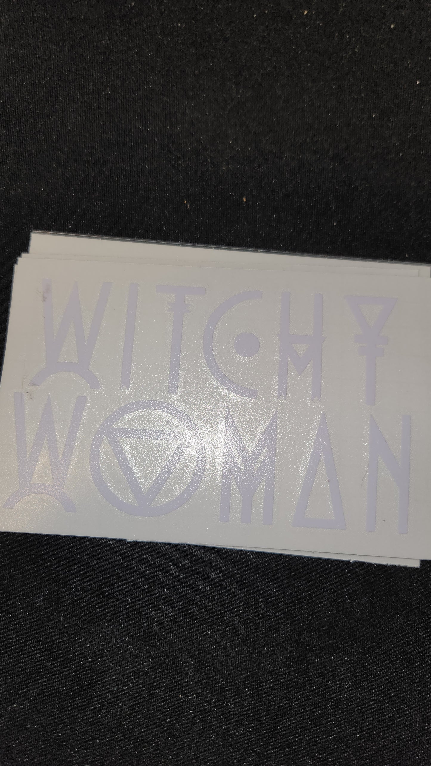 Car decal {witchy woman}