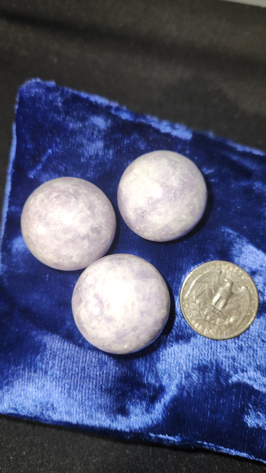 Lepidolite mini sphere