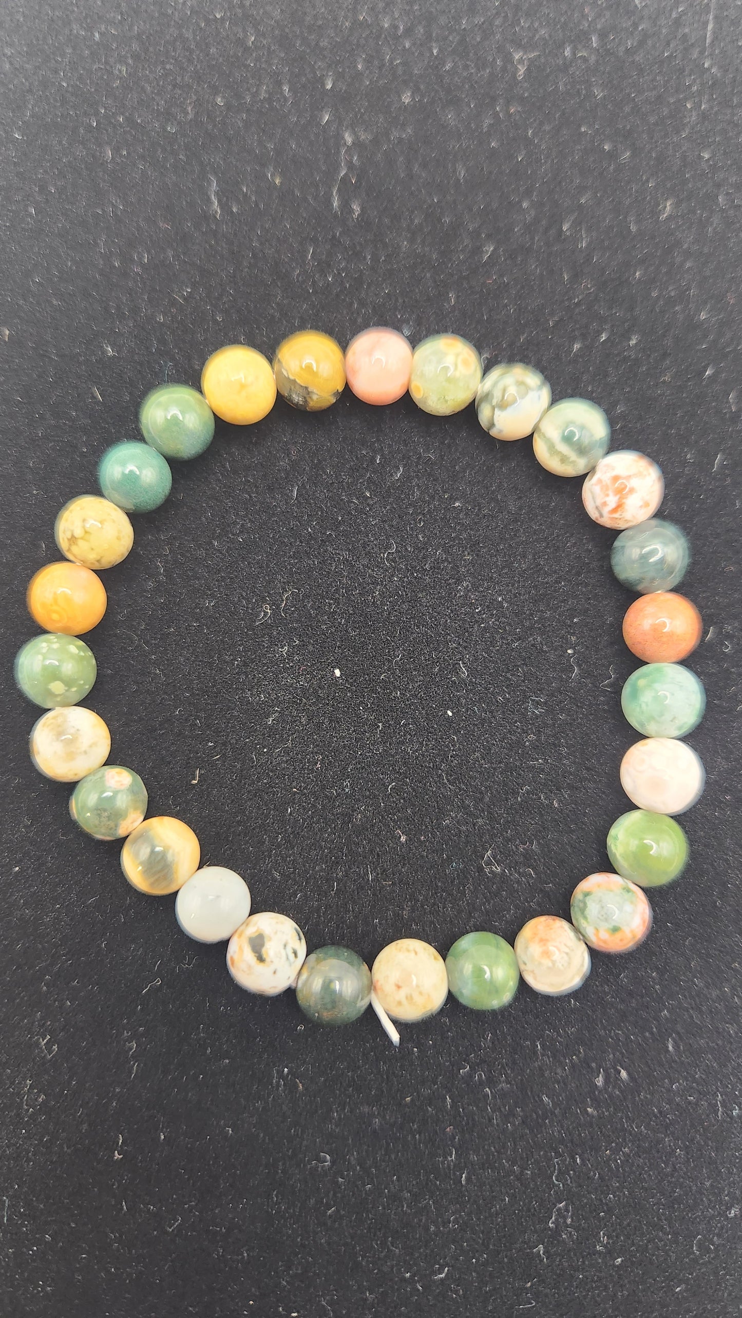 Vein ocean jasper bracelet