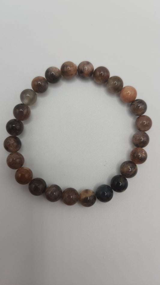 Black moonstone bracelet