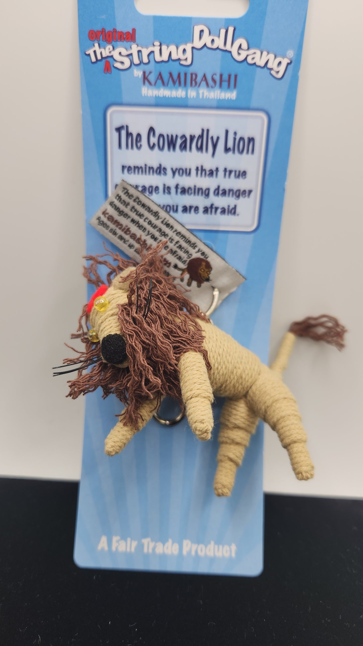 The string doll gang keychains (THE COWARDLY LION)