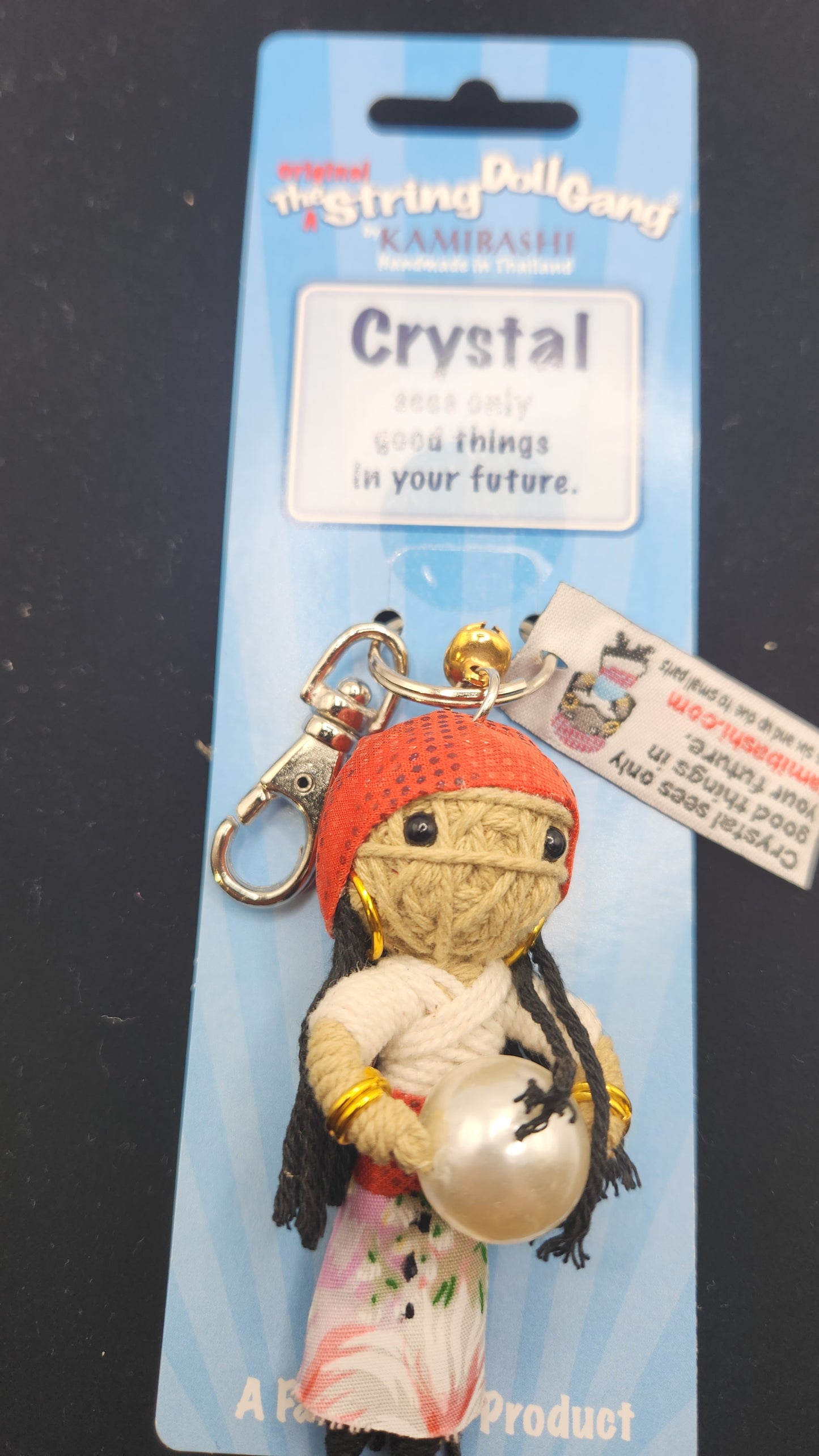 The string doll gang keychains (CRYSTAL)