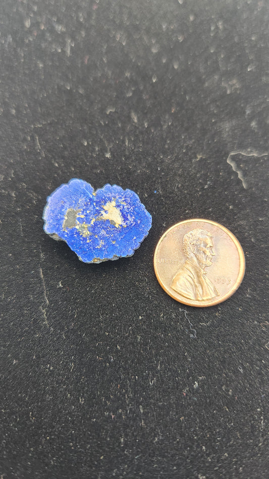 Azurite Blueberry Geode from Russia - 3.37gm