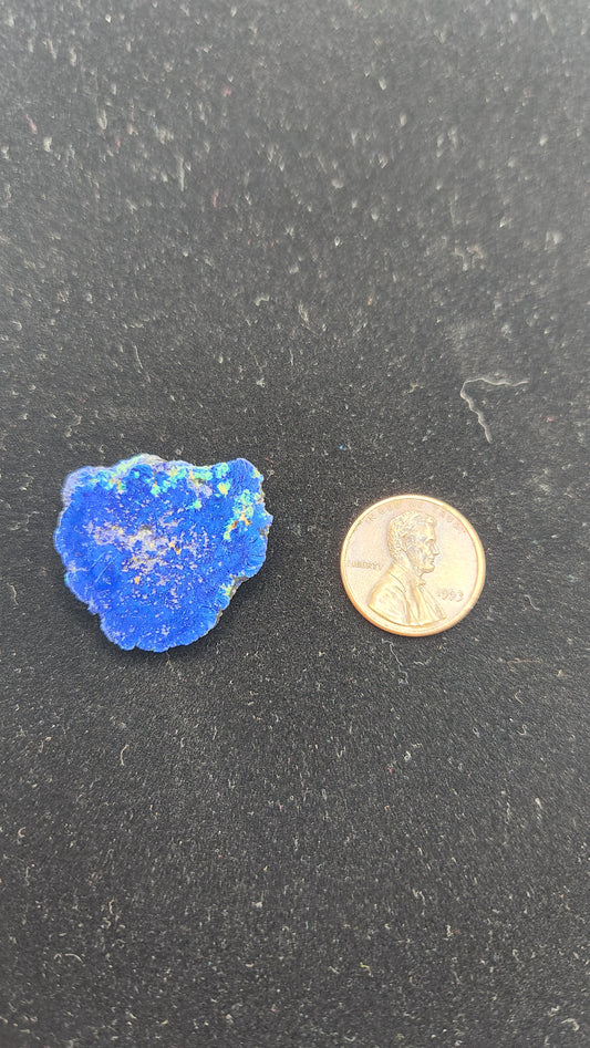 Azurite Blueberry Geode from Russia - 6.88gm