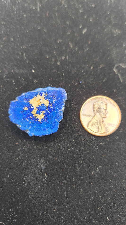 Azurite Blueberry Geode from Russia - 7.76gm - C