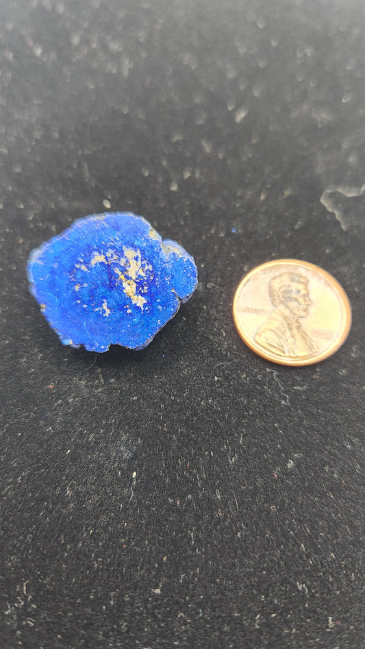 Azurite Blueberry Geode from Russia - 7.78gm - D