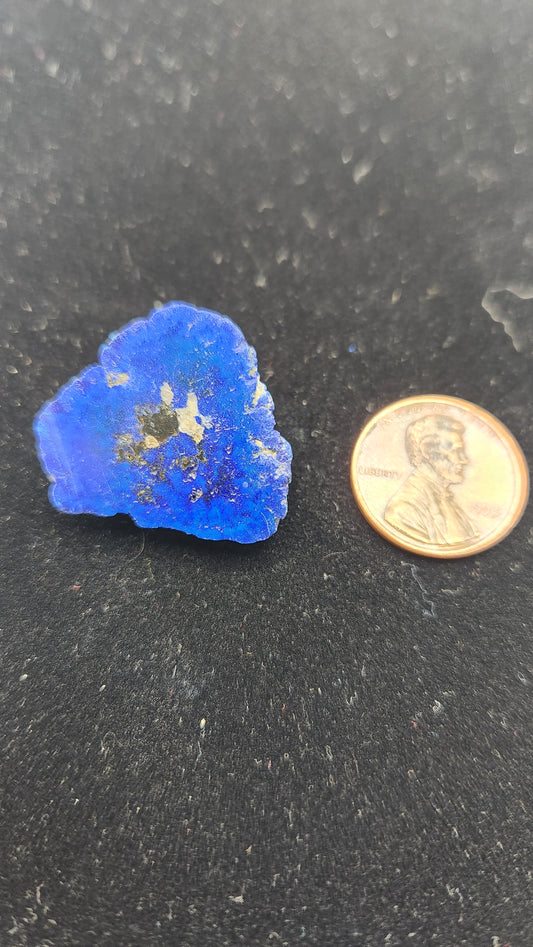 Azurite Blueberry Geode from Russia - 8.22gm - B