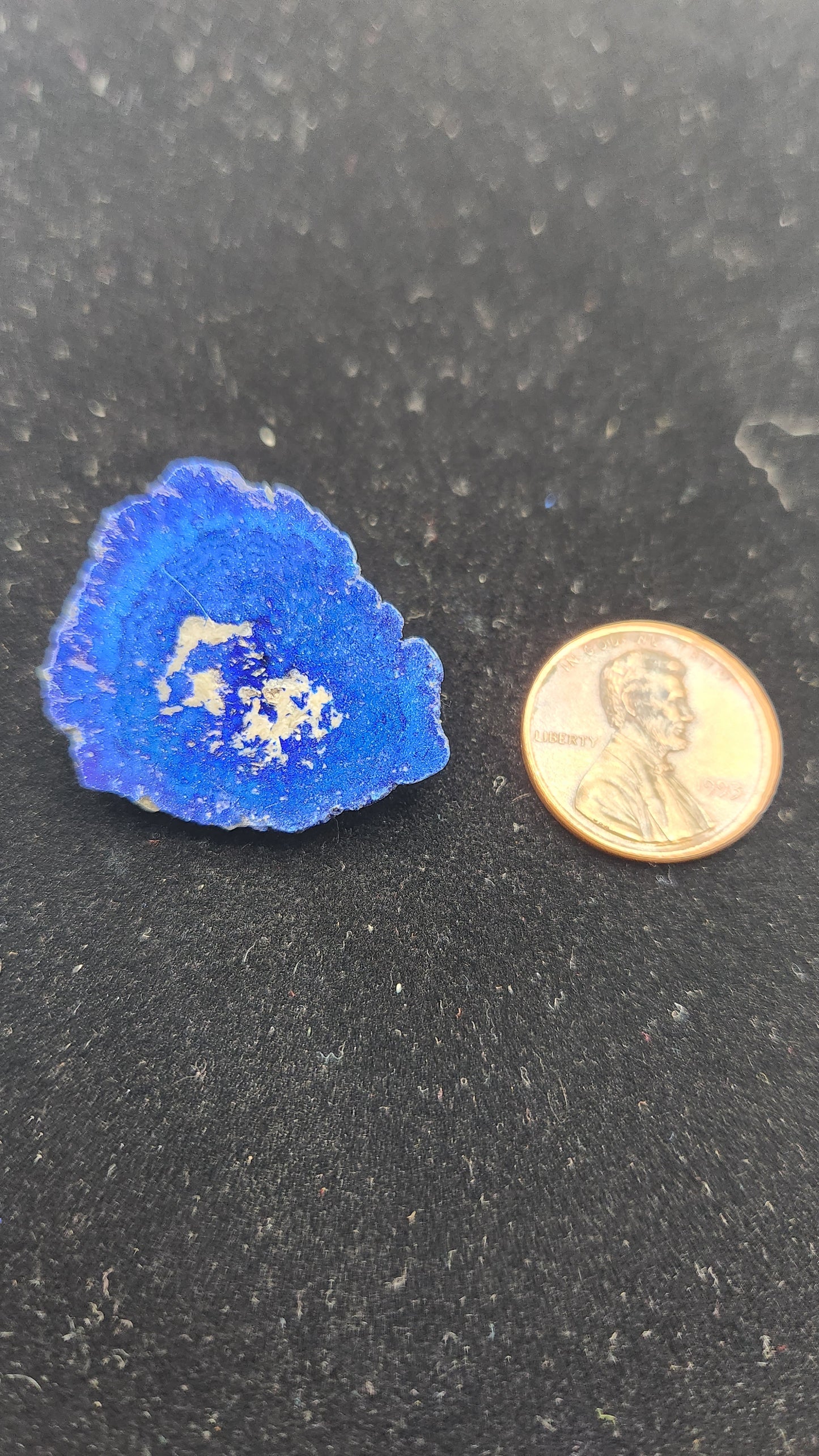 Azurite Blueberry Geode from Russia - 9.29gm - B